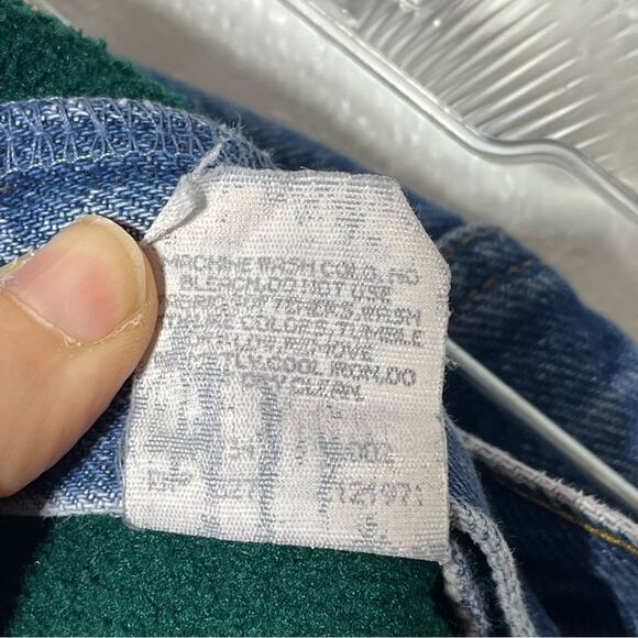 L.L. Bean Fleece Lined Jeans, Size 14P. In excellent condition! High Waist! - Picture 5 of 6